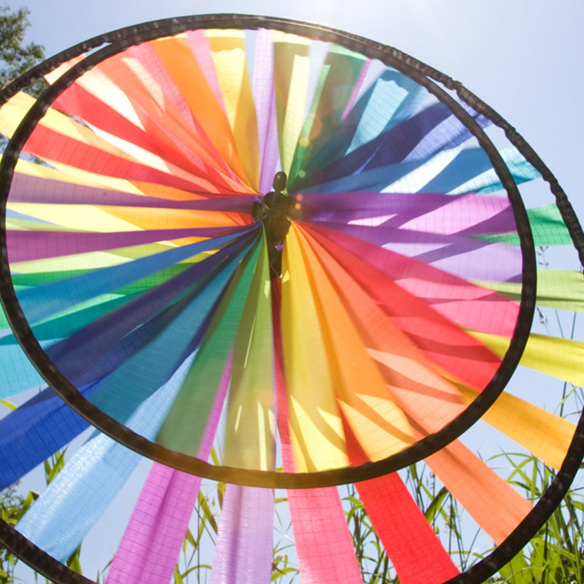 HQ Windspiel HQ Magic Wheel Duett Rainbow 44x96 cm Windrad