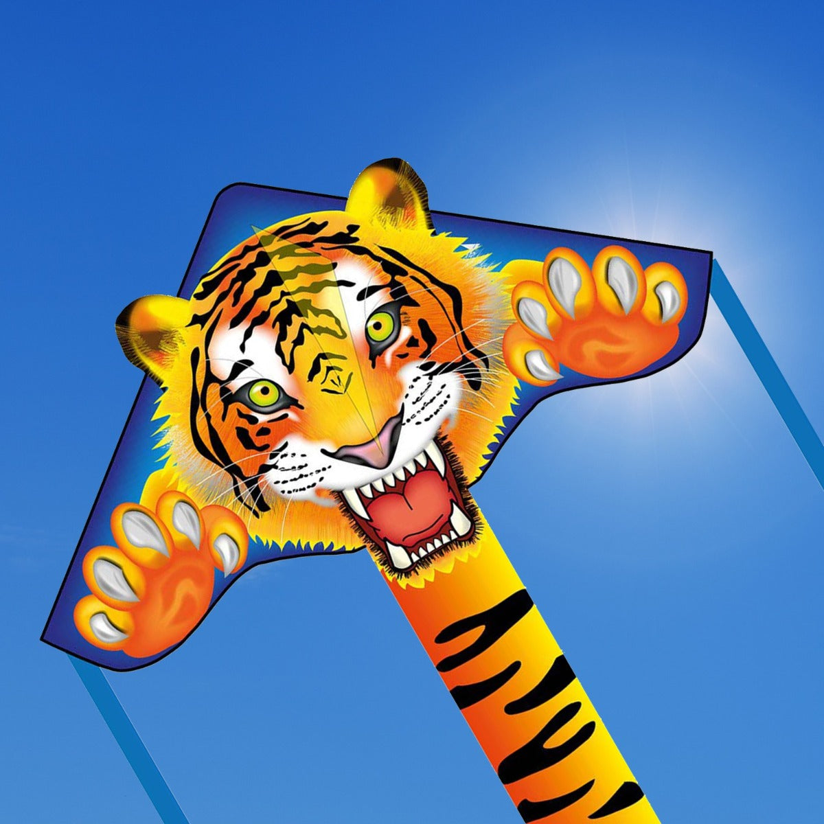 HQ Kinderdrachen Einleiner Drachen HQ Simple Flyer Tiger 85 cm Flugdrachen