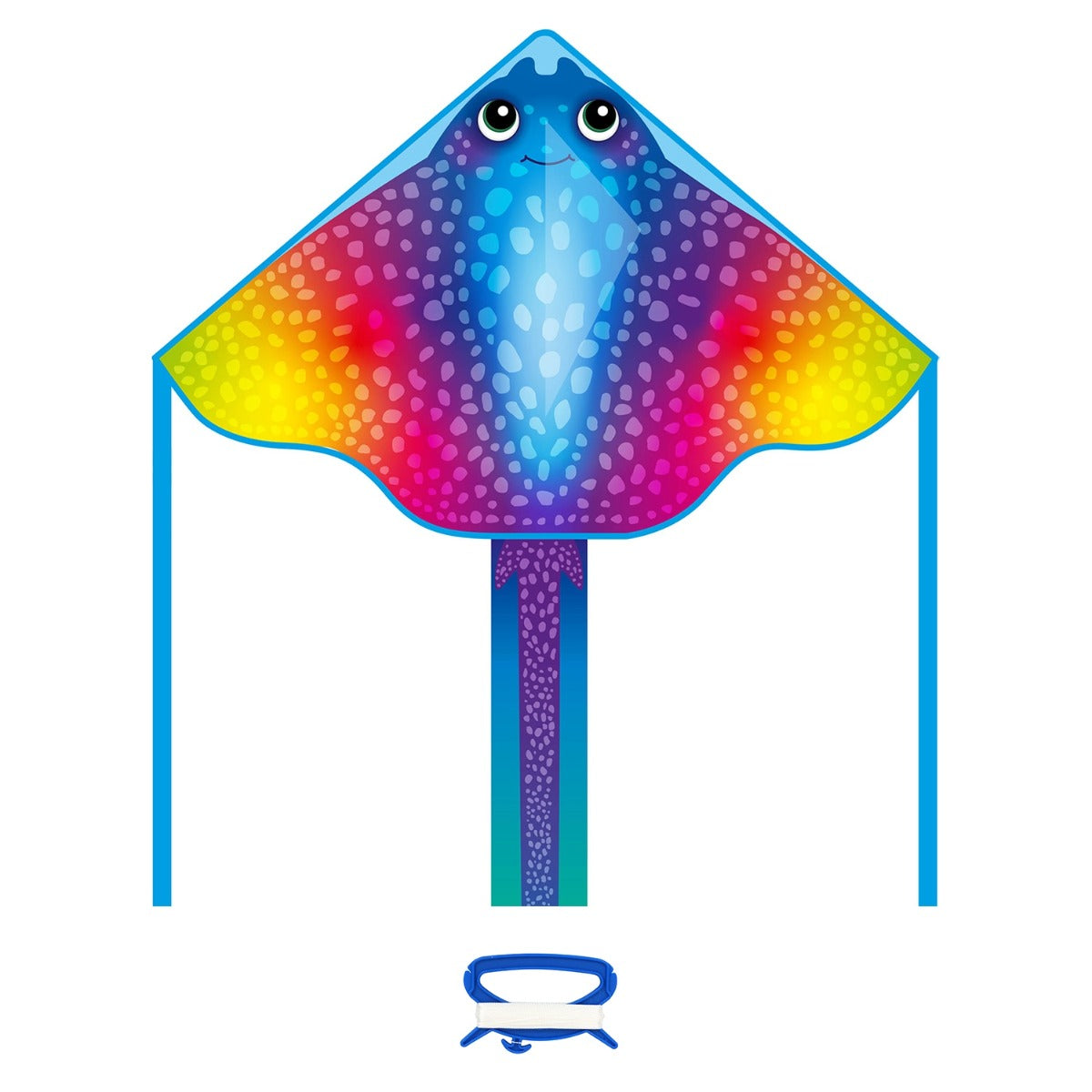 HQ Kinderdrachen Einleiner Drachen HQ Simple Flyer Manta 120 cm Flugdrachen