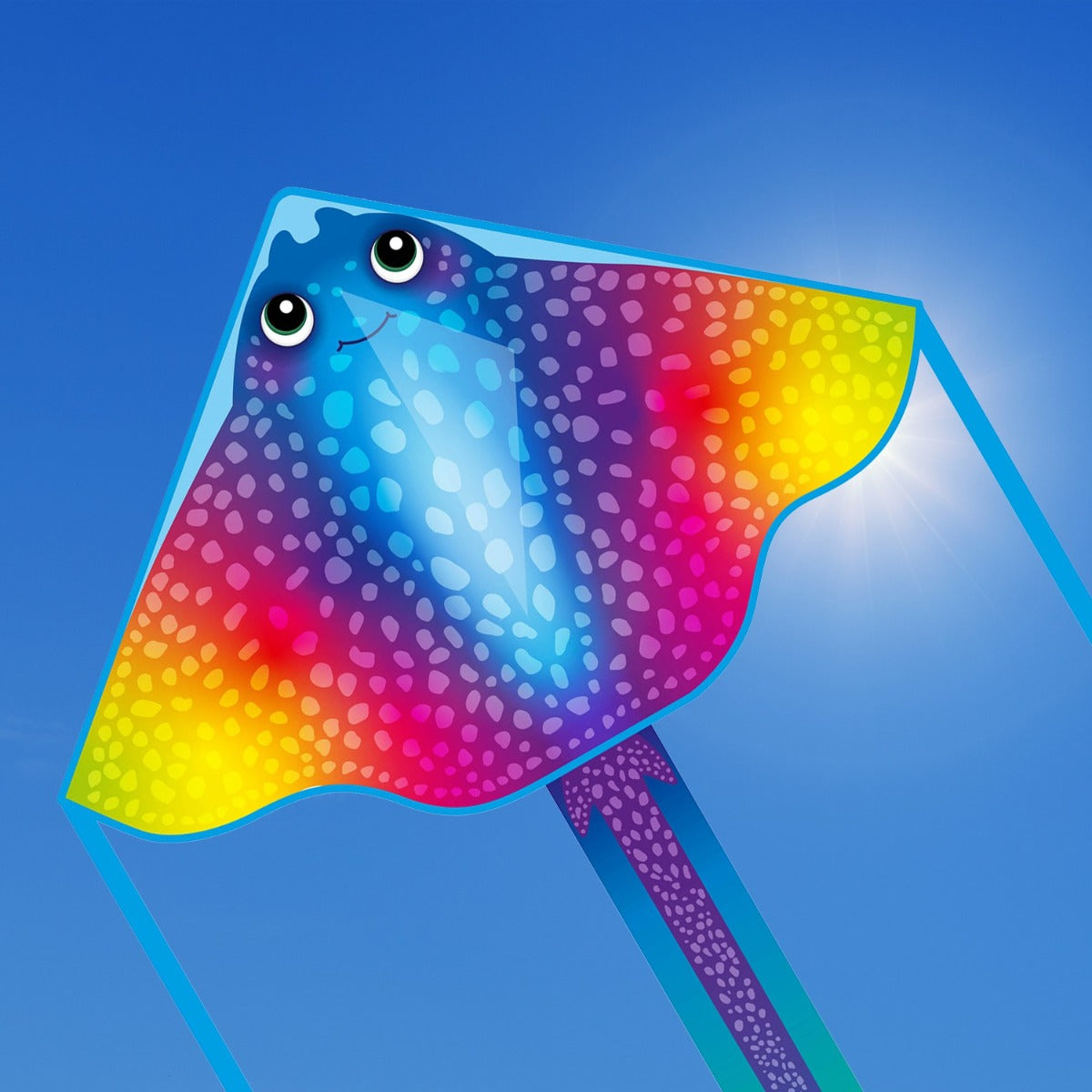 HQ Kinderdrachen Einleiner Drachen HQ Simple Flyer Manta 120 cm Flugdrachen
