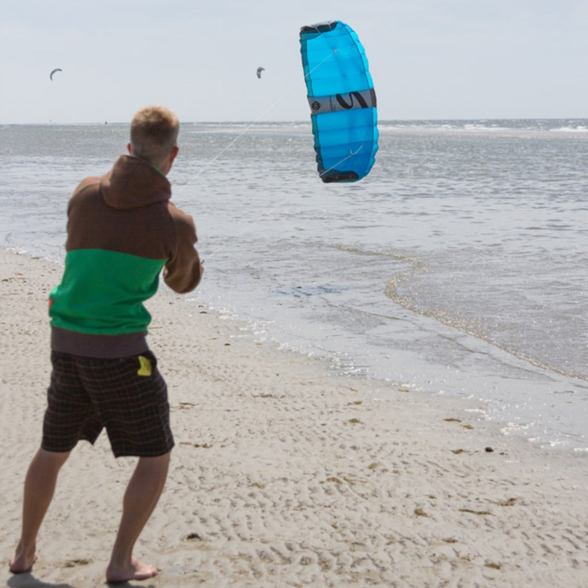 HQ Lenkmatte HQ Symphony Pro 2.5 Neon Blue Allround Lenkmatte 2 Leiner Kite Matte