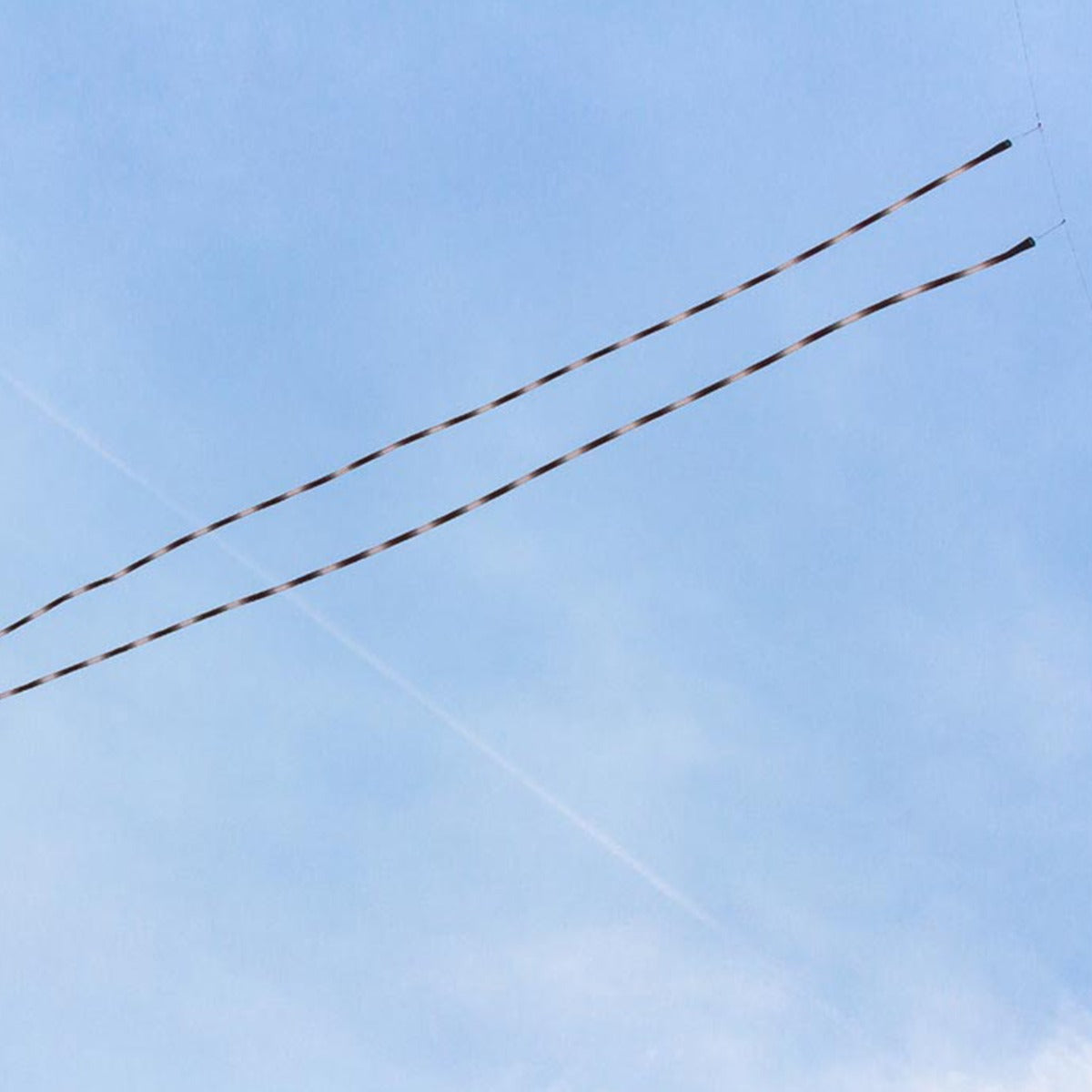 HQ Drachenschwanz HQ Tube Tail Black & White Gradient 24 m Leinenschmuck Drachenzubehör