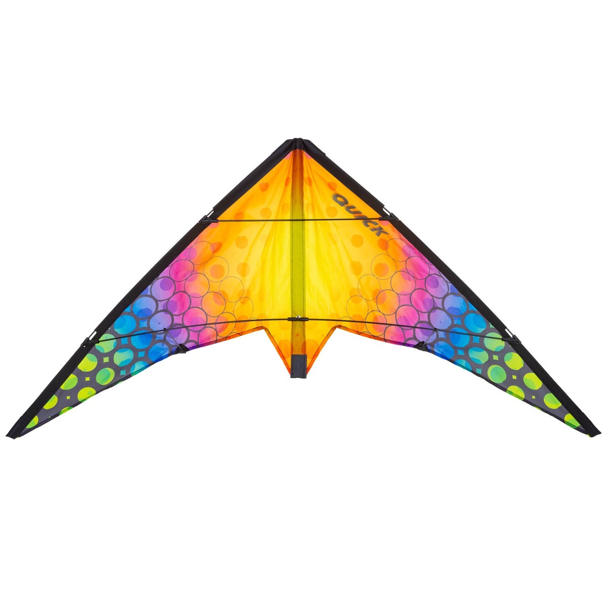 HQ Kinderdrachen Lenkdrachen Drachen HQ Quick Rainbow Bubbles 115 cm Flugdrachen