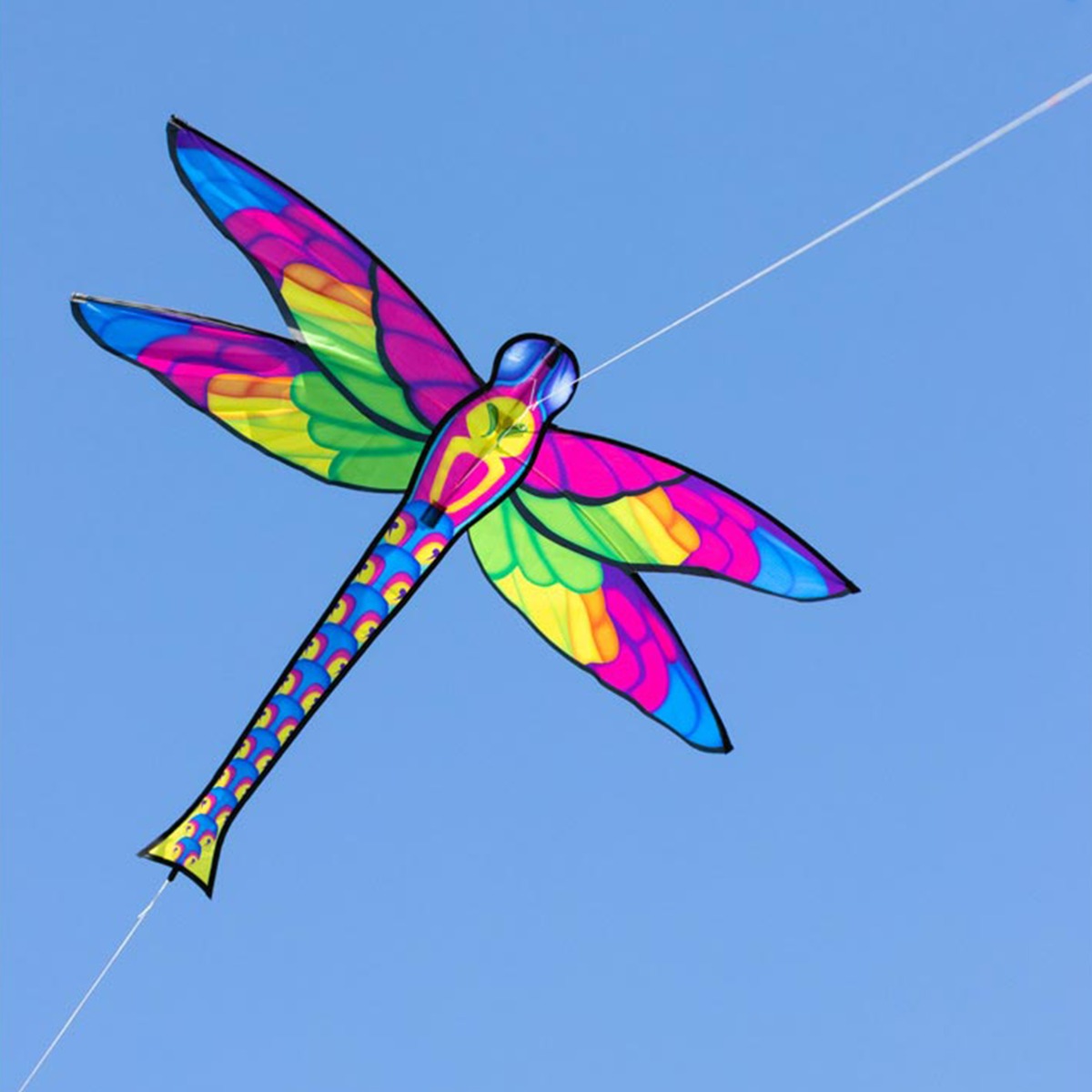 HQ Kinderdrachen Einleiner Drachen HQ Dragonfly 100 cm Flugdrachen