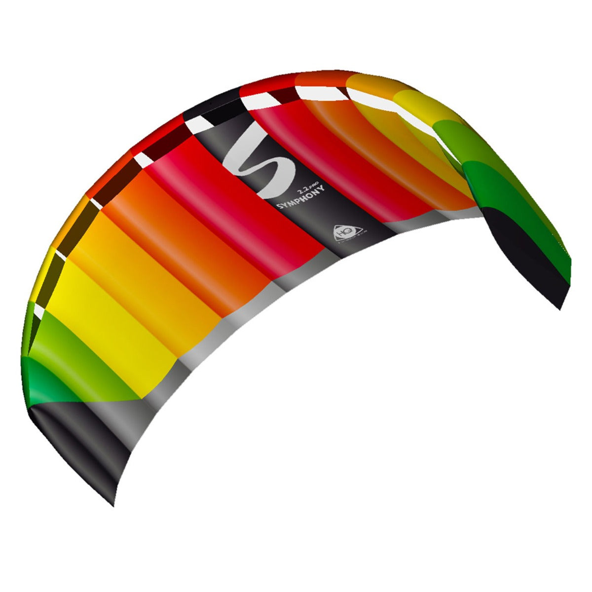 HQ Lenkmatte HQ Symphony Pro 2.2 Rainbow Allround Lenkmatte 2 Leiner Kite Matte