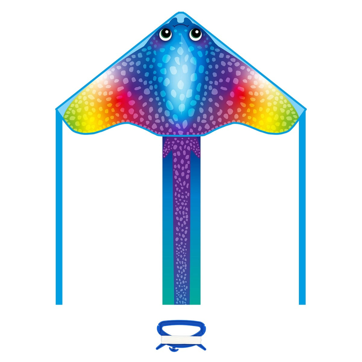 HQ Kinderdrachen Einleiner Drachen HQ Simple Flyer Manta 85 cm Flugdrachen