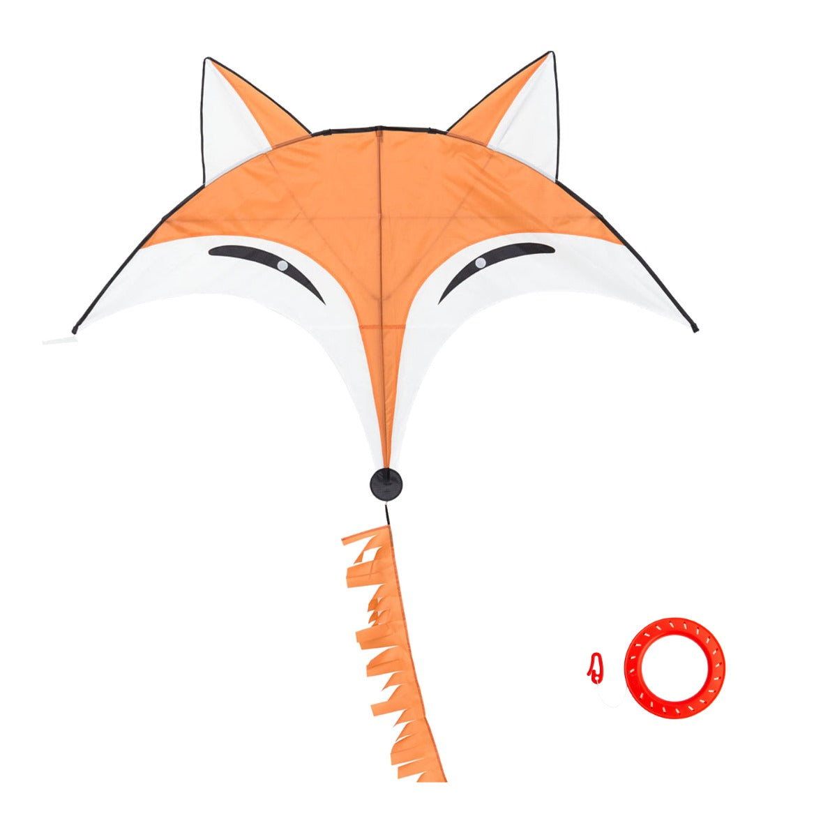 HQ Kinderdrachen Einleiner Drachen HQ Fox Fuchs Kite 145 cm Flugdrache