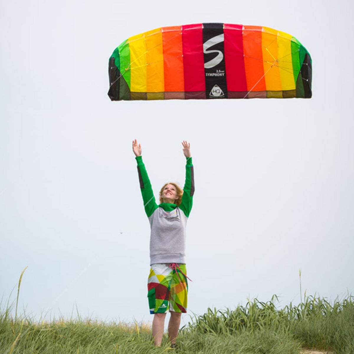 HQ Lenkmatte HQ Symphony Pro 2.5 Rainbow Allround Lenkmatte 2 Leiner Kite Matte