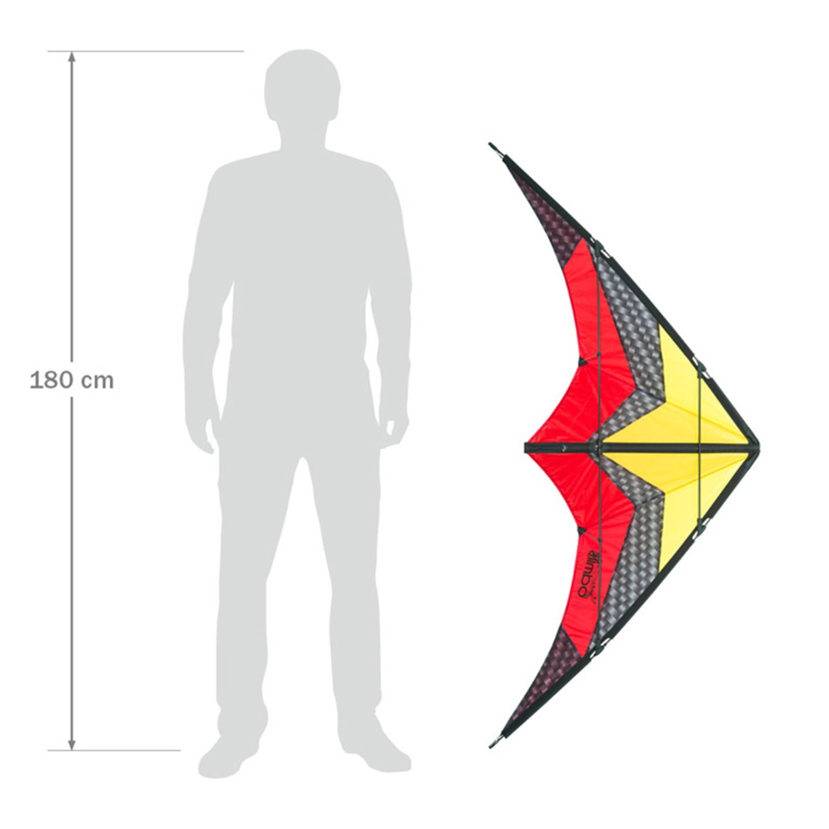 HQ Lenkdrachen HQ Limbo II Lava Allround Drachen