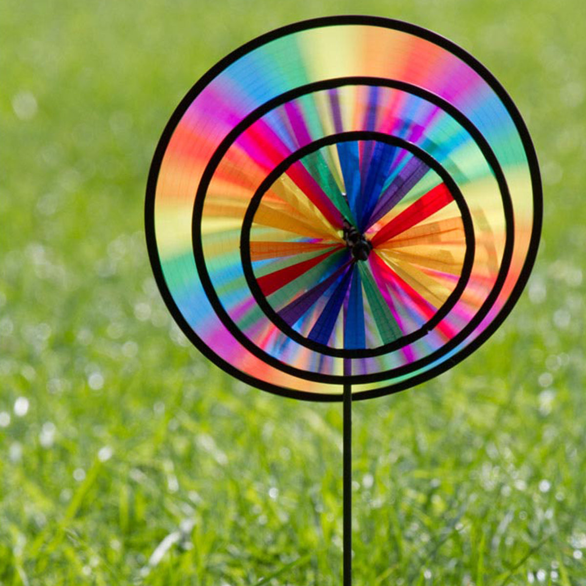 HQ Windspiel HQ Magic Wheel Triple 28 cm Garten Dekoration Windrad