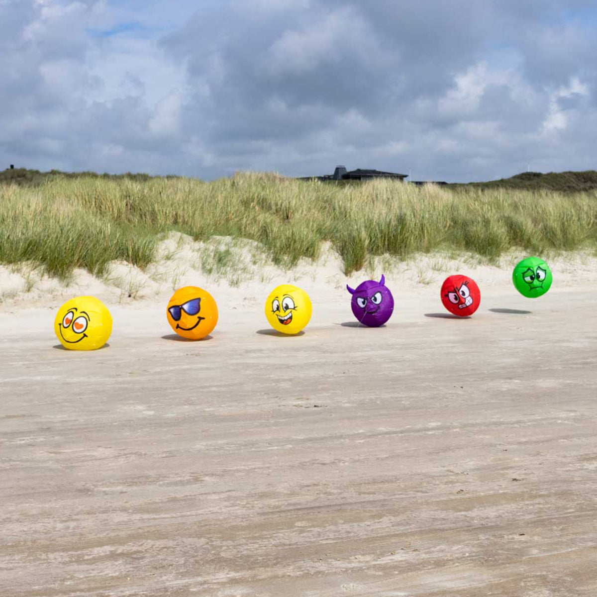 HQ Bodenwindspiel HQ Bouncing Moodeez Sick bunte Windspiele für den Garten oder Strand