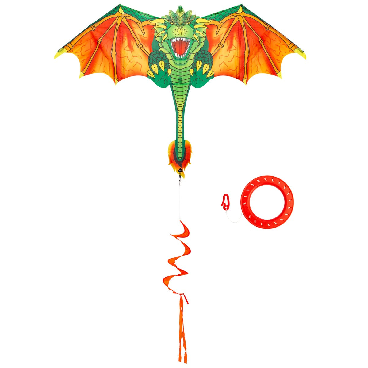 HQ Kinderdrachen Einleiner Drachen HQ Blaze The Dragon 135 cm Flugdrachen