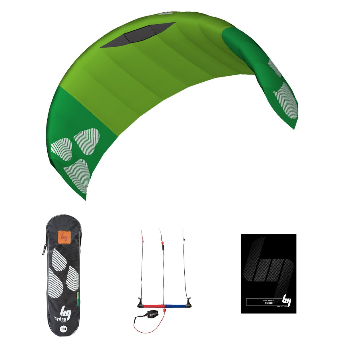 HQ4 Lenkmatte HQ4 Hydra 350 R2F Trainer Power Kite Lenkdrachen