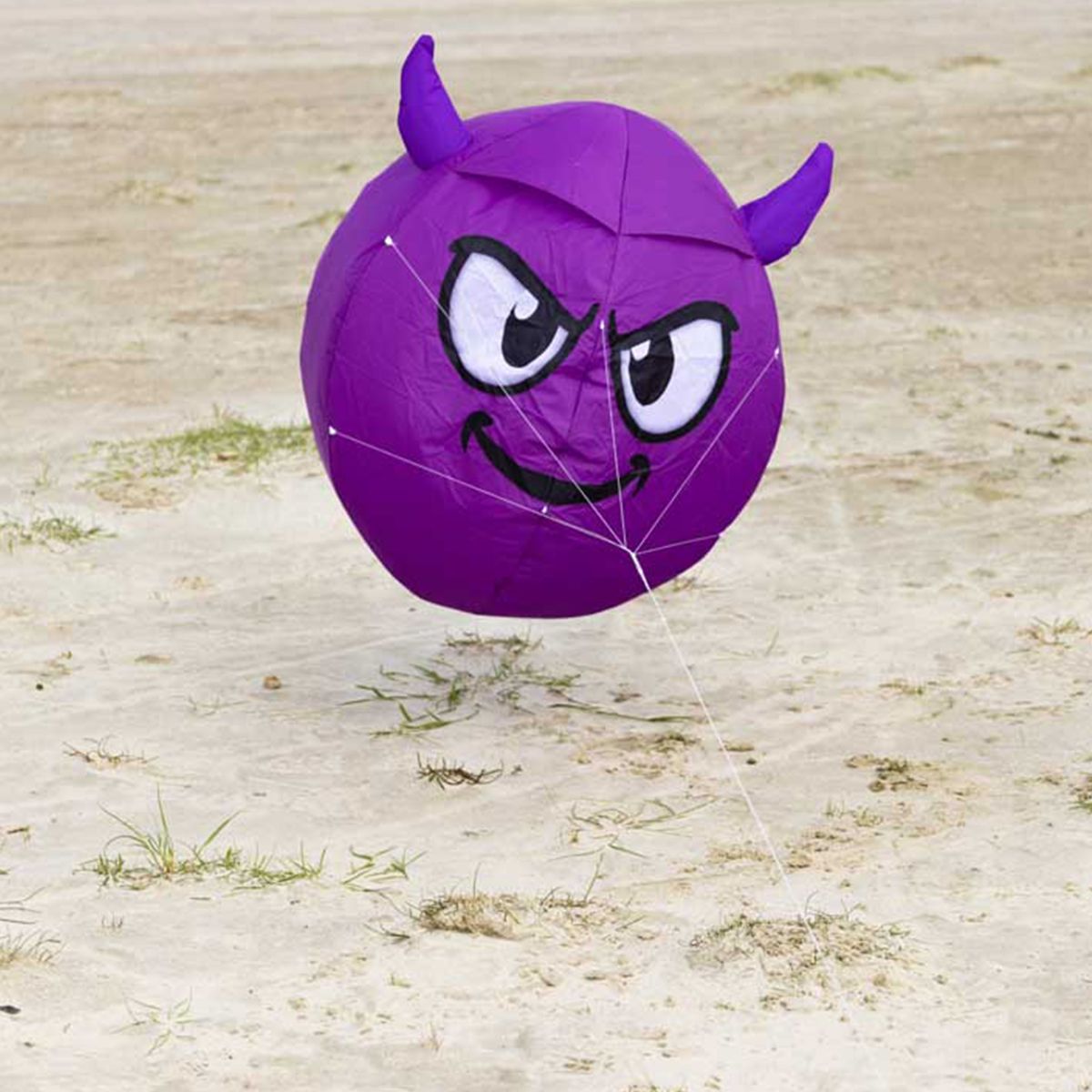 HQ Bodenwindspiel HQ Bouncing Moodeez Diabolic 100 cm bunte Windspiele für den Garten oder Strand