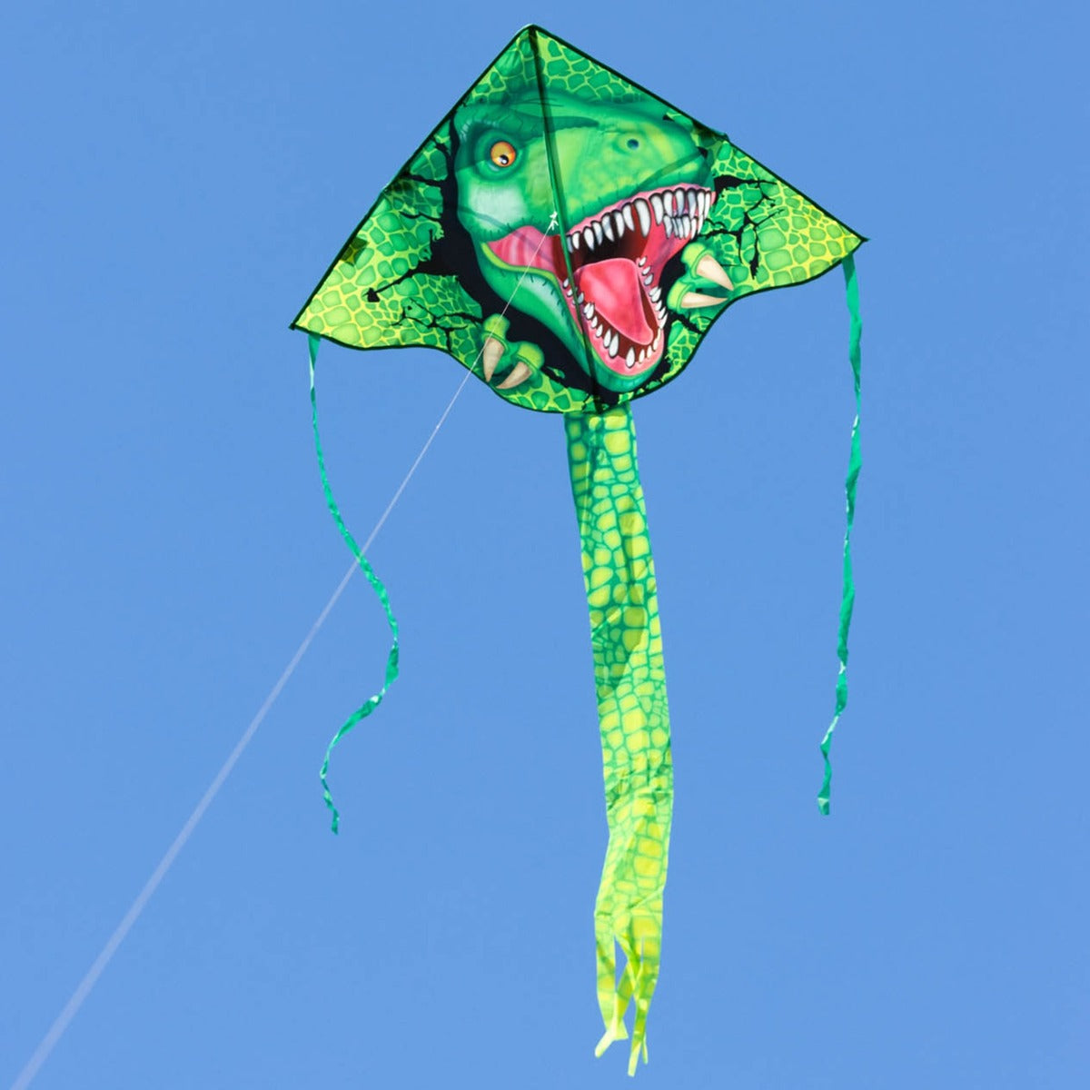 HQ Kinderdrachen Einleiner Drachen HQ Simple Flyer T-Rex 120 cm Flugdrachen