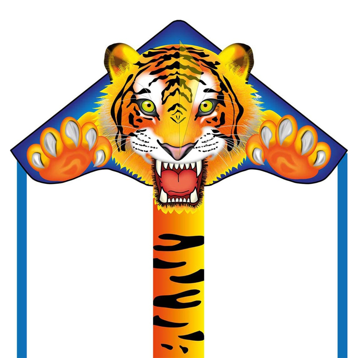 HQ Kinderdrachen Einleiner Drachen HQ Simple Flyer Tiger 85 cm Flugdrachen