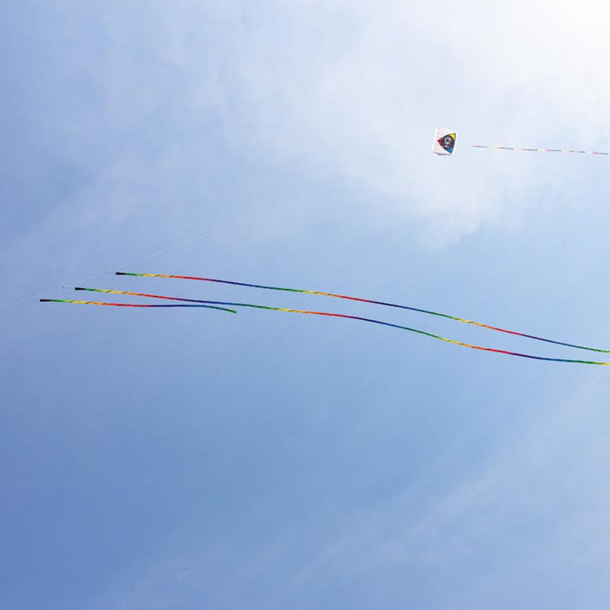 HQ Drachenschwanz HQ Tube Tail Rainbow Spiral 24 m Leinenschmuck Drachenzubehör