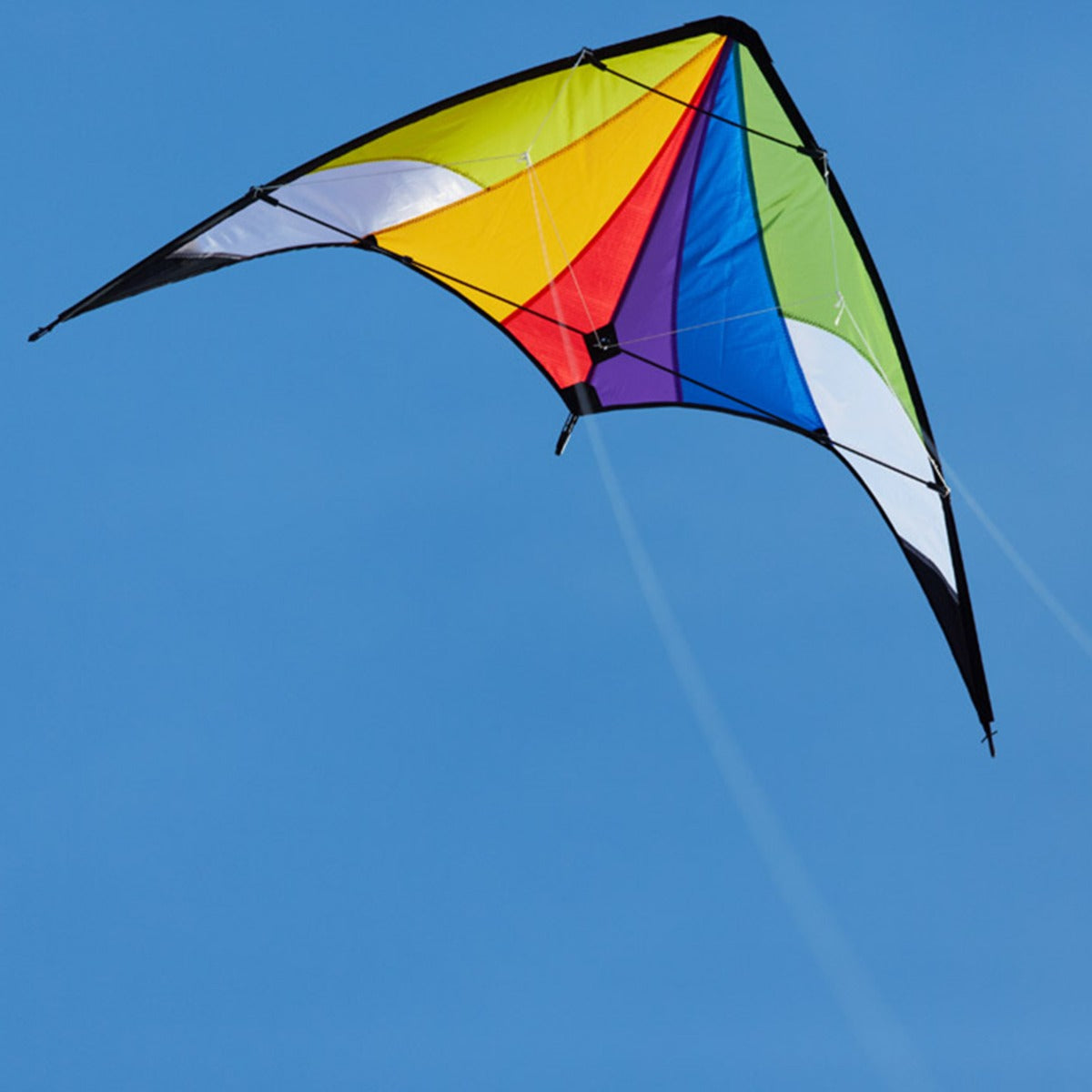 HQ Kinderdrachen Zweileiner Lenkdrachen Beginner HQ Orion Rainbow 140 cm Flugdrache