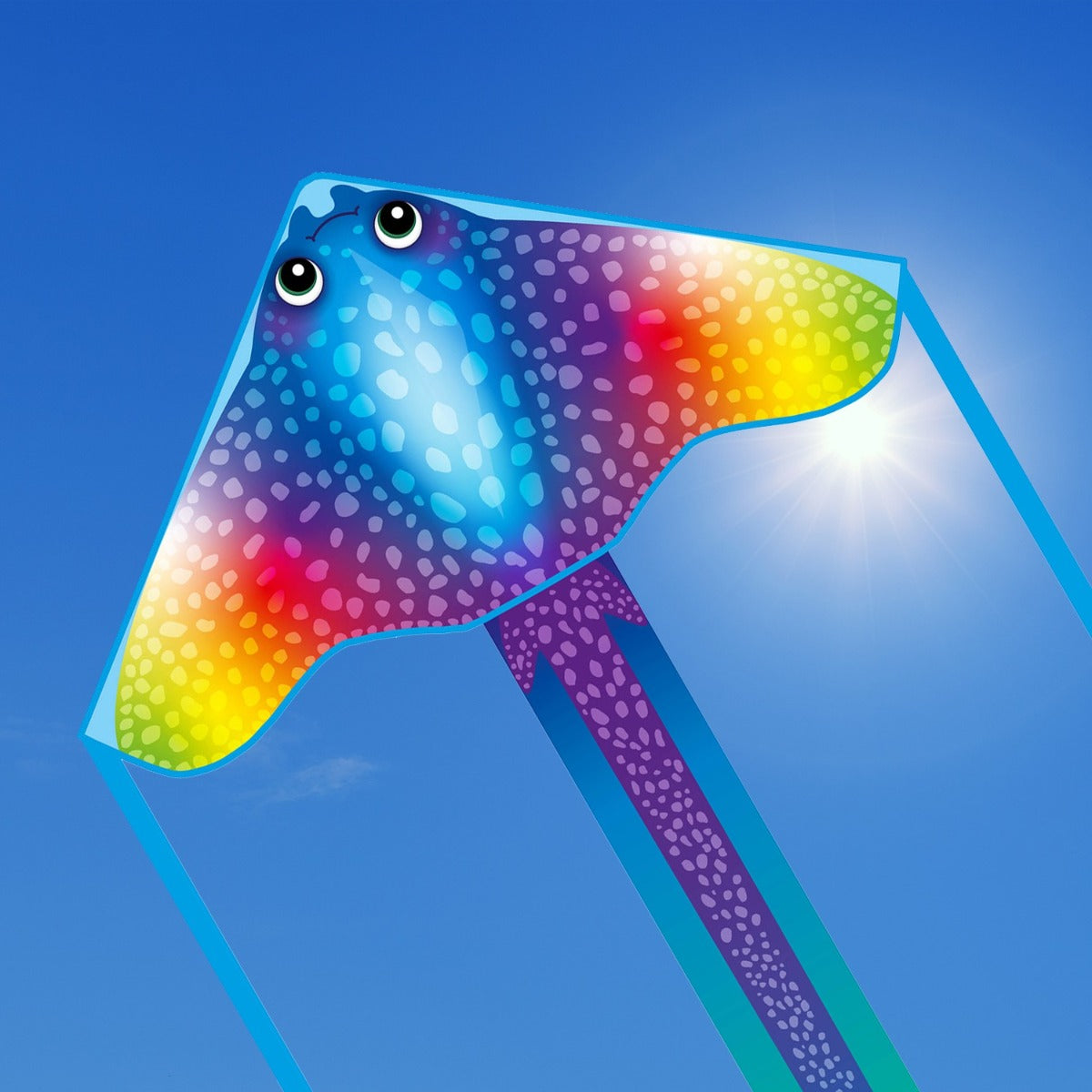 HQ Kinderdrachen Einleiner Drachen HQ Simple Flyer Manta 85 cm Flugdrachen