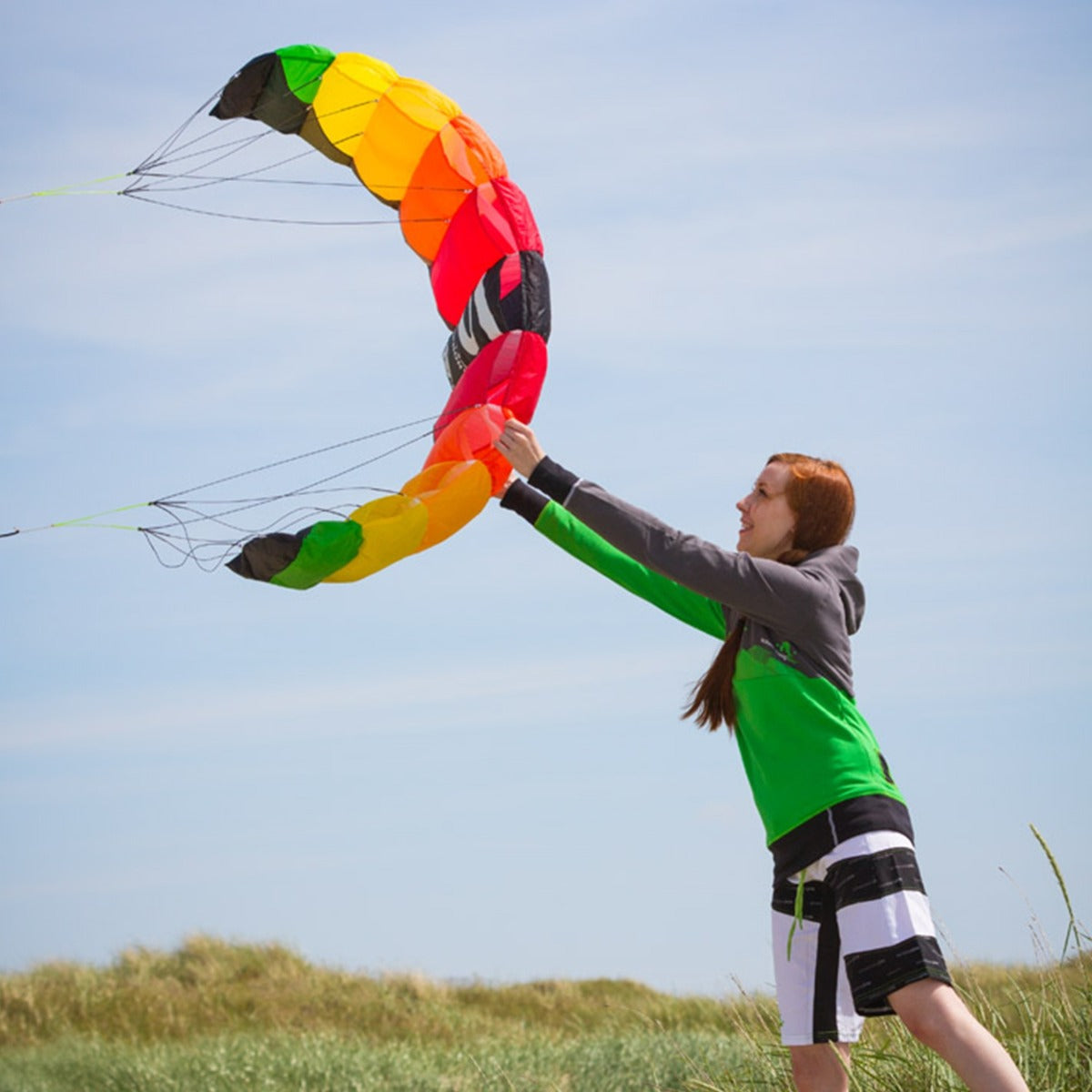 HQ Lenkmatte HQ Symphony Pro 1.8 Rainbow Allround Lenkmatte 2 Leiner Kite Matte