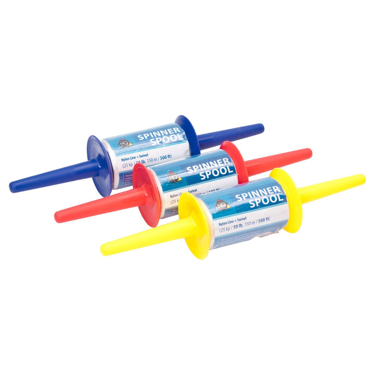 HQ Drachenschnur auf Spule HQ Stake Line Winder 50lbs/500 ft. 25 kg / 150 m Schnur auf Rolle