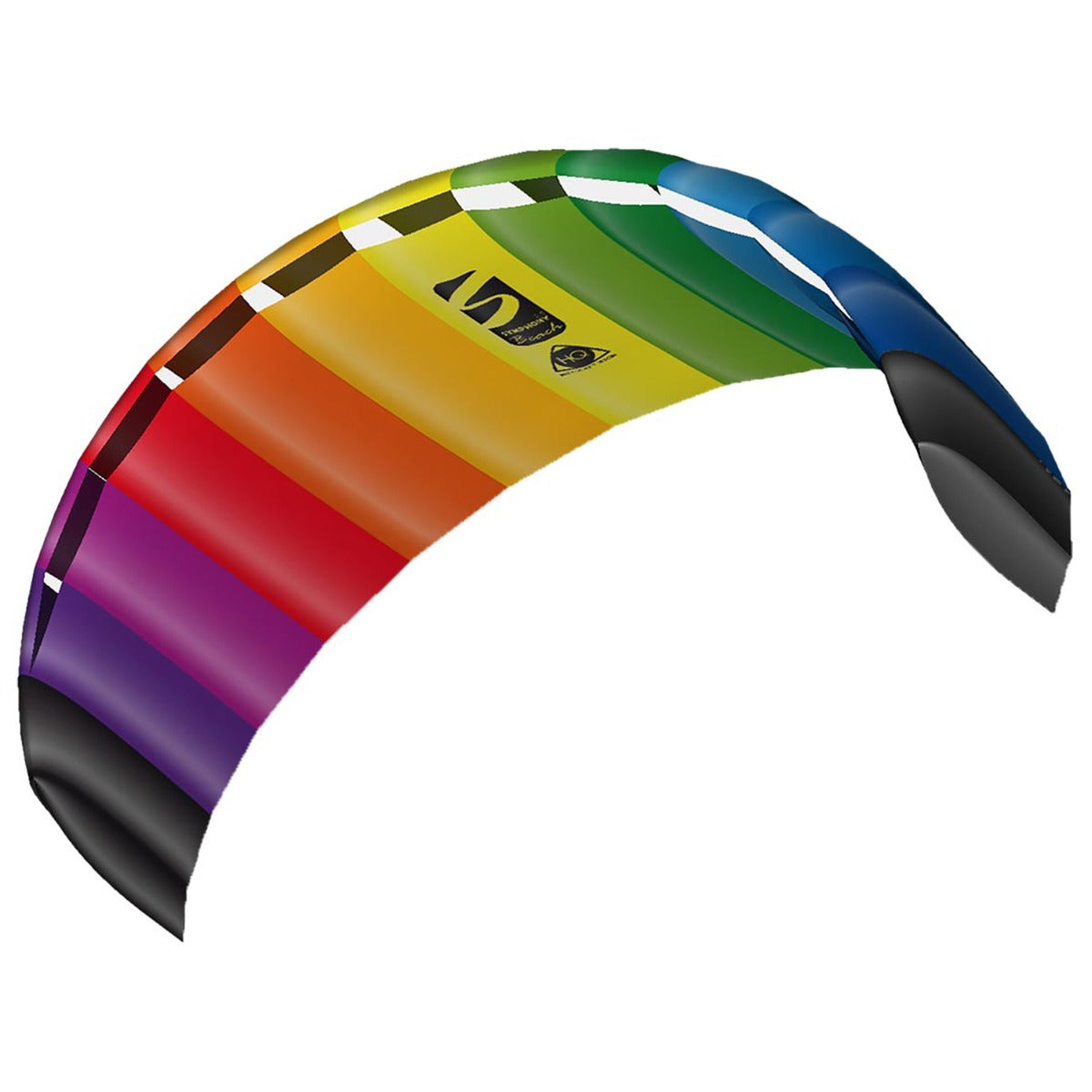 HQ Lenkmatte HQ Symphony Beach III 2.5 Rainbow Ready to Fly Lenkmatte 2 Leiner Kite Matte
