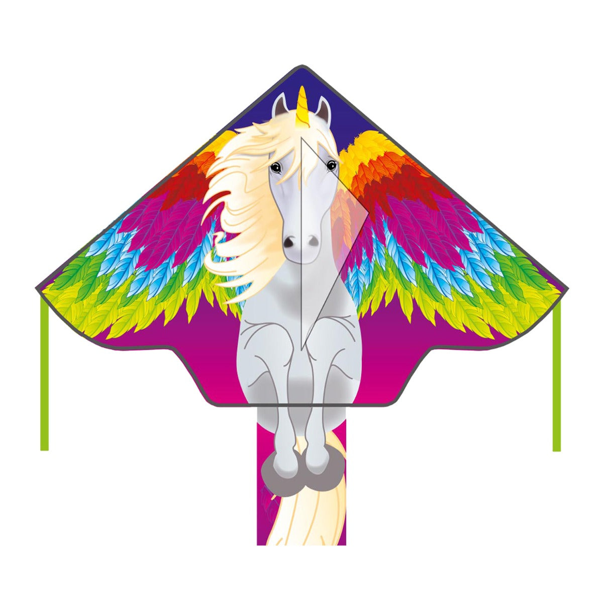 HQ Kinderdrachen Einleiner Drachen HQ Simple Flyer Pegasus 120 cm Flugdrachen