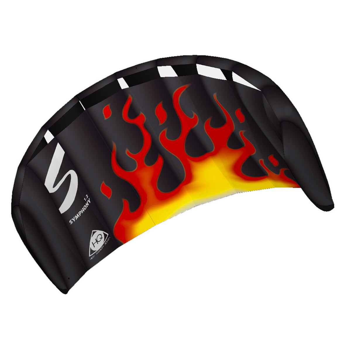 HQ Lenkmatte HQ Symphony Beach III 1.3 Flame Ready to Fly Lenkmatte 2 Leiner Kite Matte