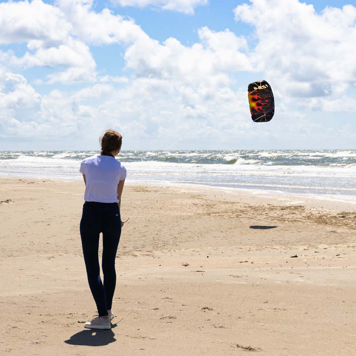 HQ Lenkmatte HQ Symphony Beach III 1.3 Flame Ready to Fly Lenkmatte 2 Leiner Kite Matte
