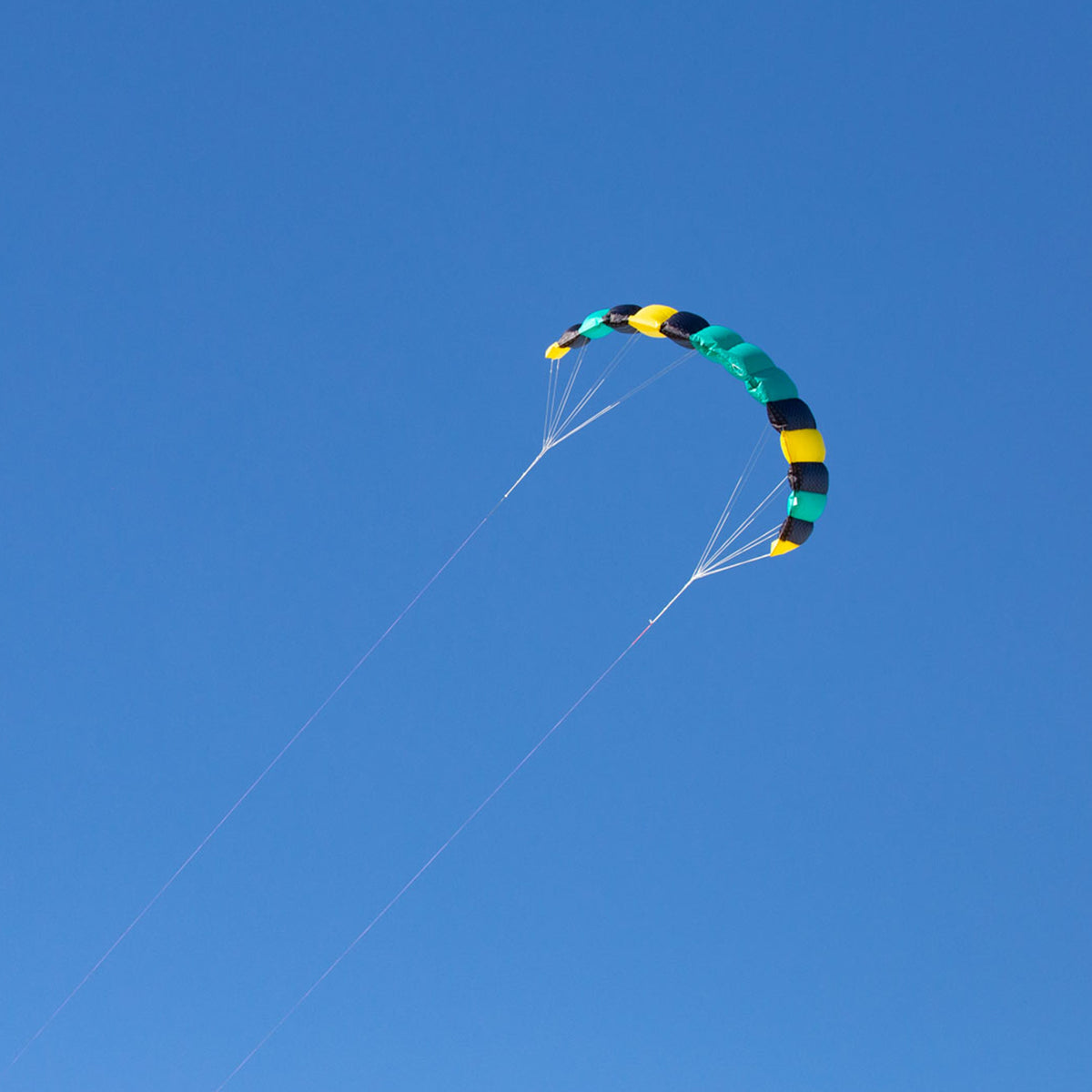 HQ Lenkmatte HQ Symphony Beach III 2.2 Aqua Ready to Fly Lenkmatte 2 Leiner Kite Matte