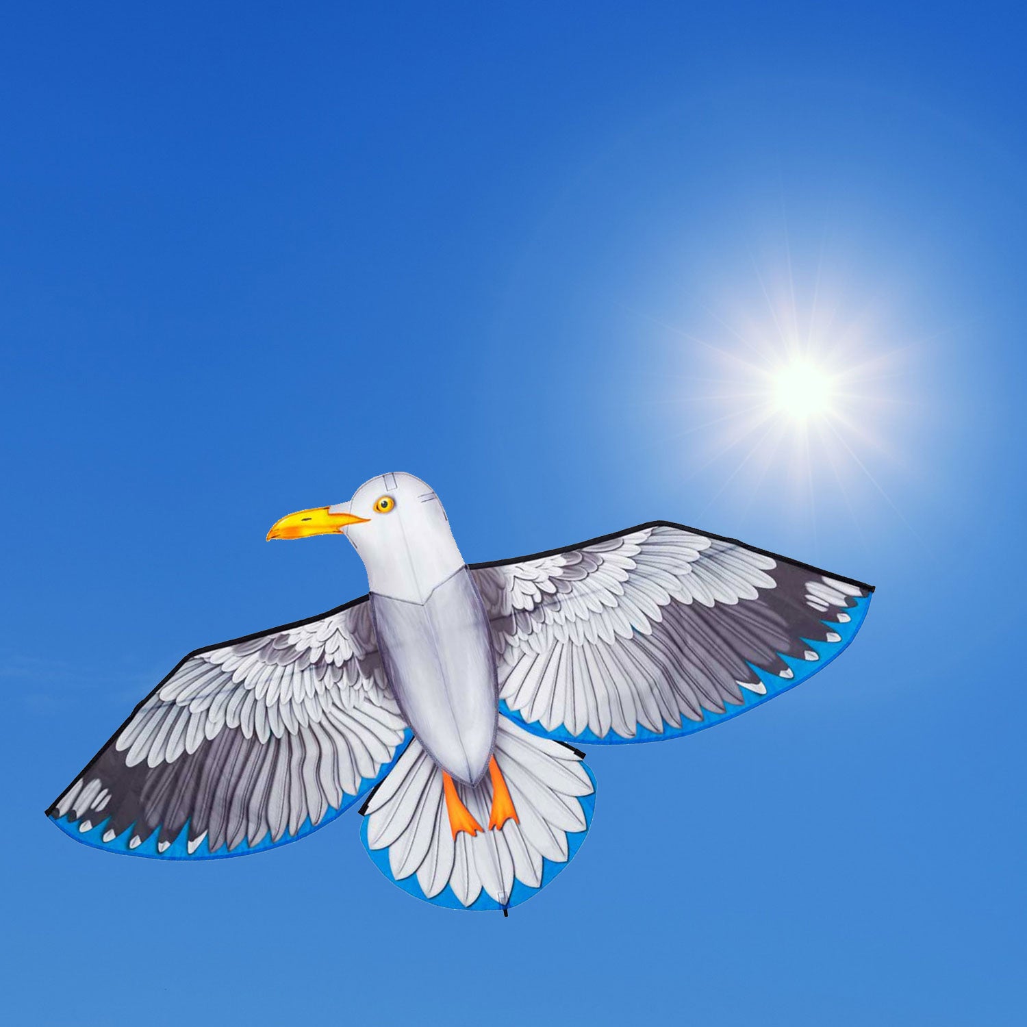 HQ Kinderdrachen Einleiner HQ Bird Kite Seagull 175 cm