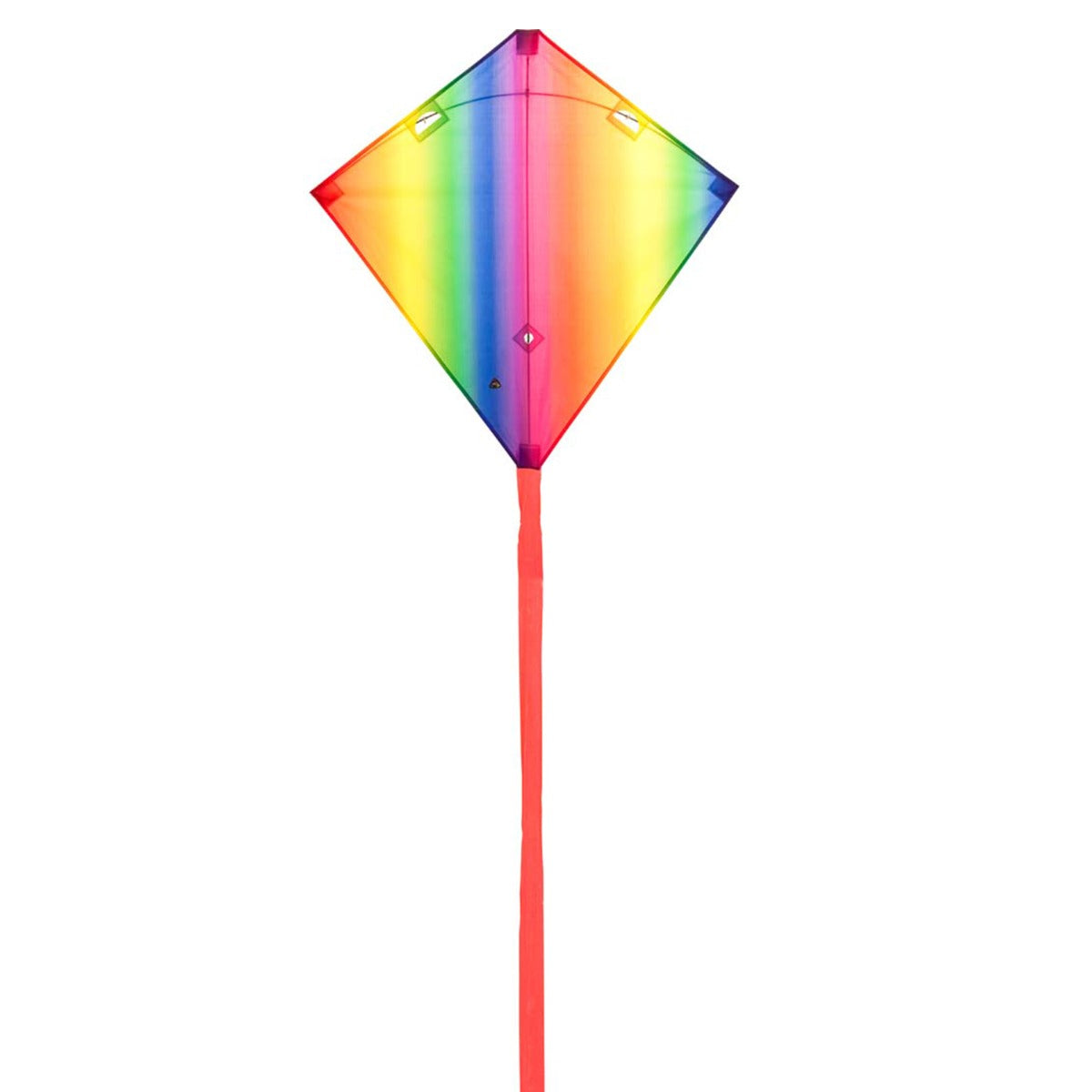 HQ Kinderdrachen Zweileiner Lenkdrachen HQ Dancer Rainbow II Expansion Kite inkl. 15 m Drachenschwanz Flugdrache