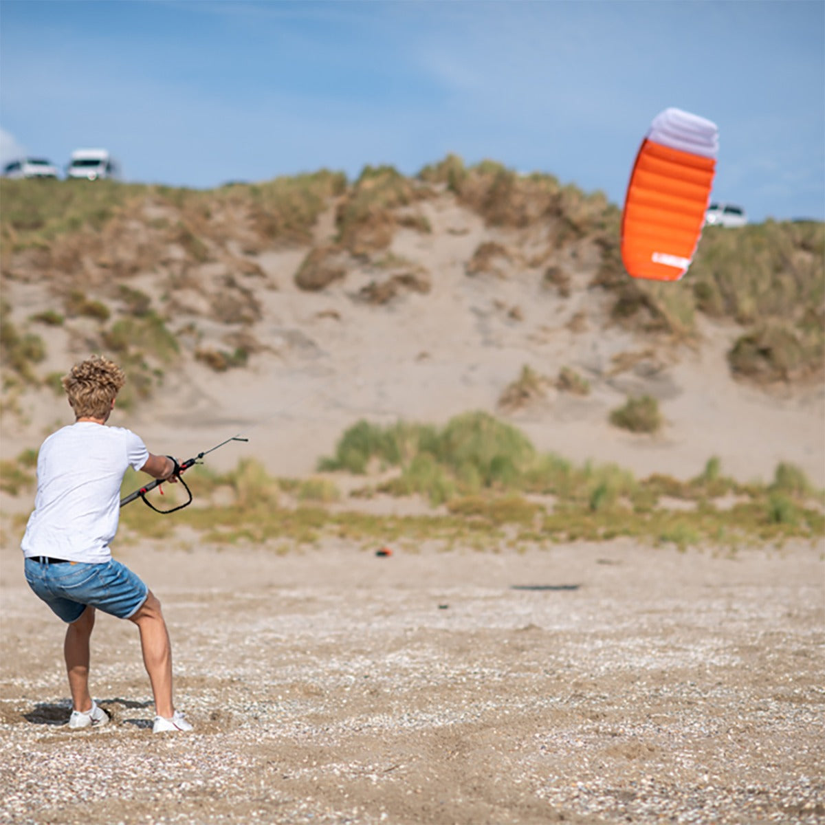 PLKB Impulse TR Trainer Kite | Lenkmatte 3 Leiner mit Bar und Kite Killer Lenkdrachen Matte R2F Powerkite | von Peter Lynn Kites