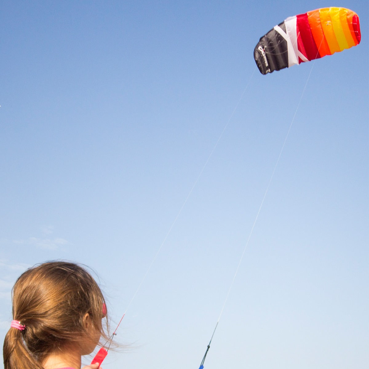 CrossKites Air 1.5 Lenkmatte 2 Leiner | Allround-Lenkdrachen flugfertig | für grenzenlosen Flugspaß