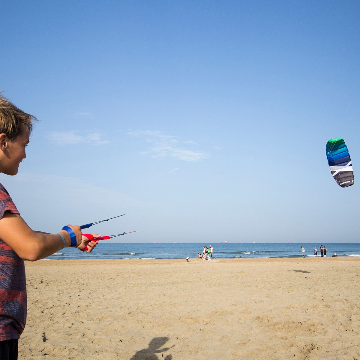 CrossKites Air 1.2 Lenkmatte 2 Leiner | Allround-Lenkdrachen flugfertig | für grenzenlosen Flugspaß