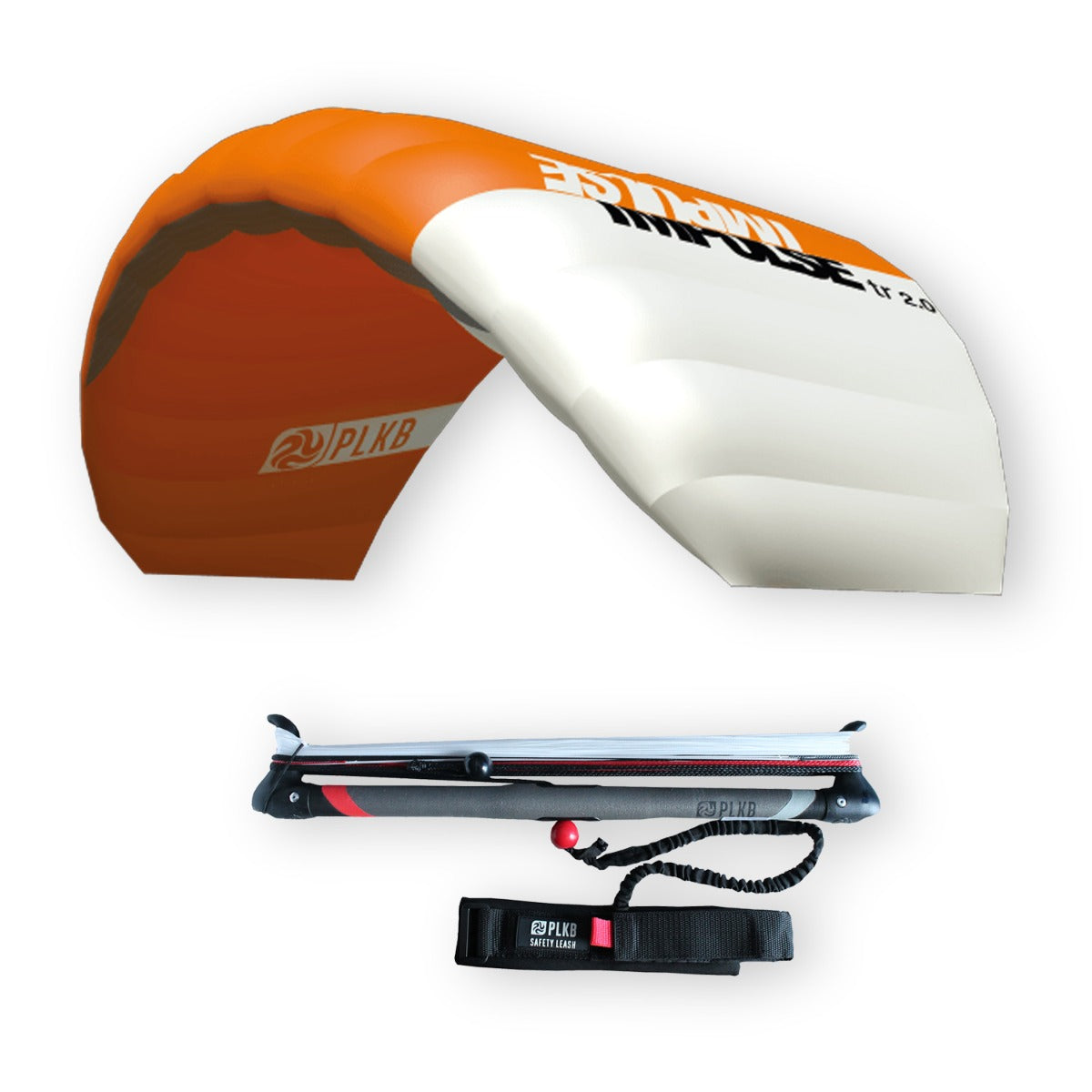 PLKB Impulse TR Trainer Kite | Lenkmatte 3 Leiner mit Bar und Kite Killer Lenkdrachen Matte R2F Powerkite | von Peter Lynn Kites