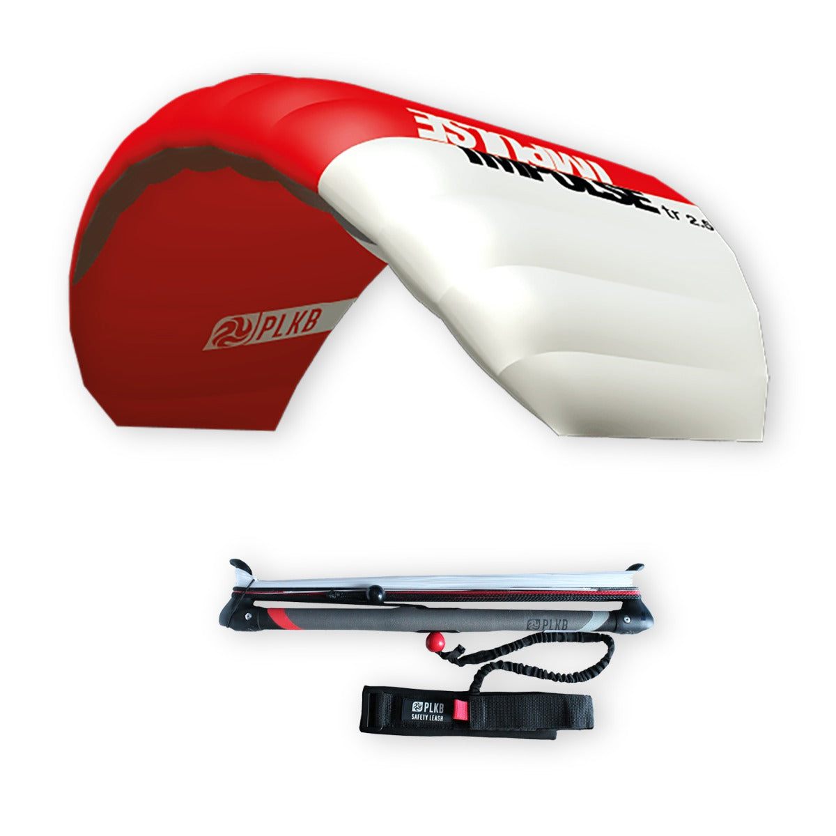 PLKB Impulse TR Trainer Kite | Lenkmatte 3 Leiner mit Bar und Kite Killer Lenkdrachen Matte R2F Powerkite | von Peter Lynn Kites