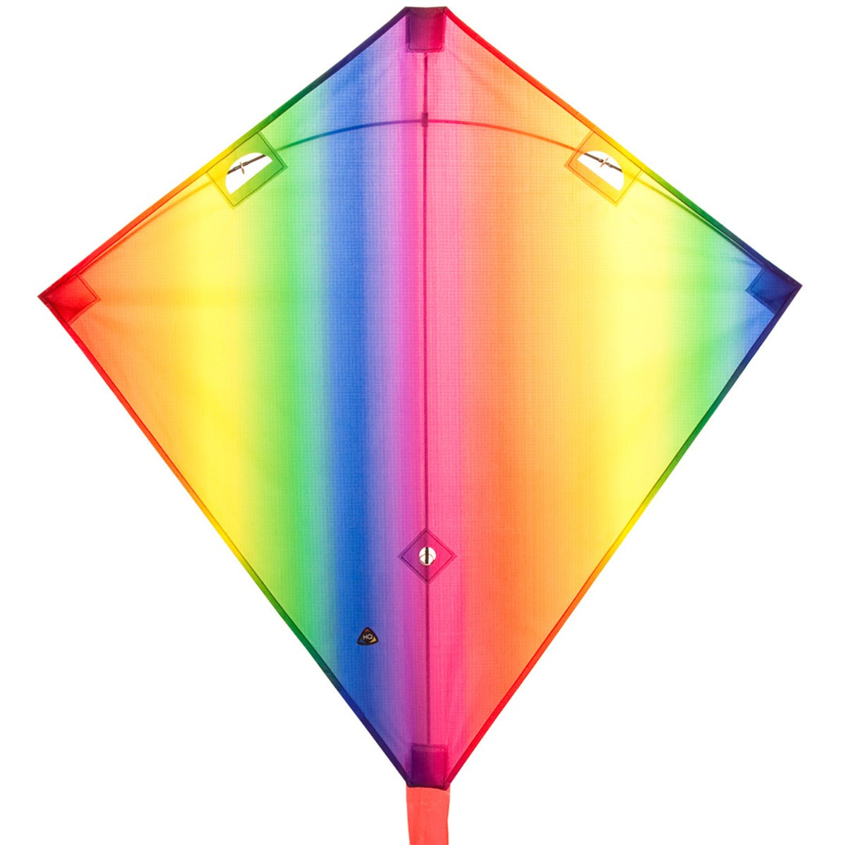 HQ Kinderdrachen Zweileiner Lenkdrachen HQ Dancer Rainbow inkl. 15 m Drachenschwanz Flugdrachen