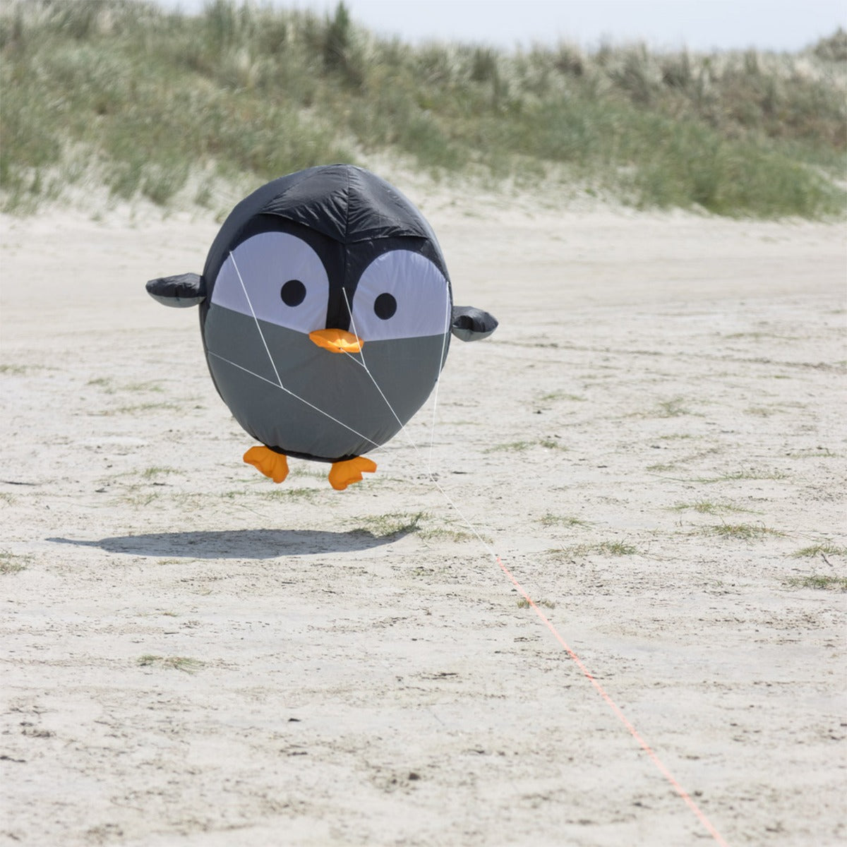 HQ Bodenwindspiel HQ Bouncing Birdeez Penguin 100 cm bunte Windspiele für den Garten oder Strand