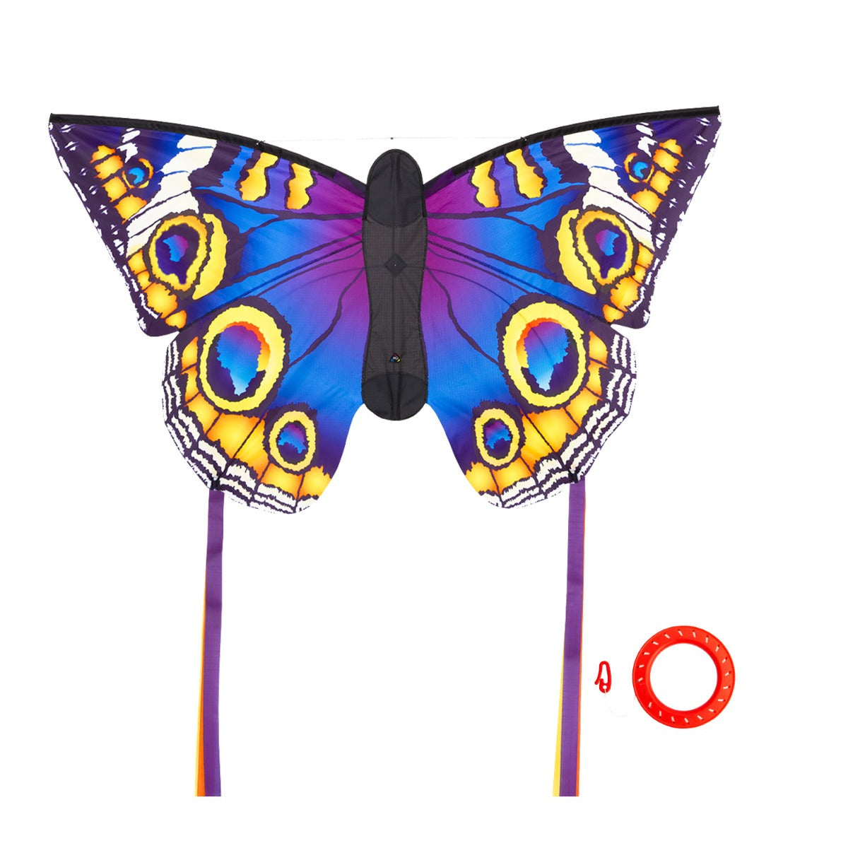 HQ Kinderdrachen Einleiner Drachen HQ Butterfly Kite Buckeye L Schmetterling Flugdrache